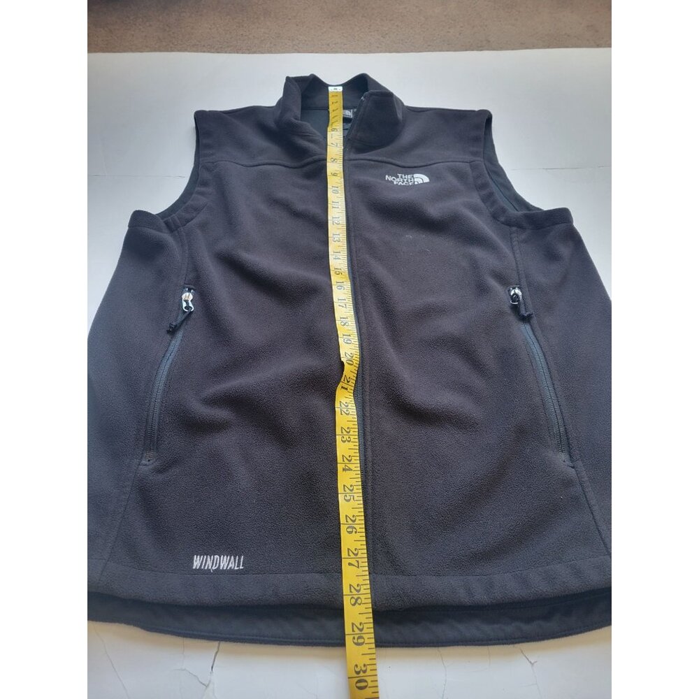 The North Face Black WindWall Full Ziiper Vest Size M Casual Hiking Camping - Picture 9 of 10